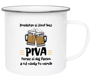 Plecháčik Predstav si život bez piva