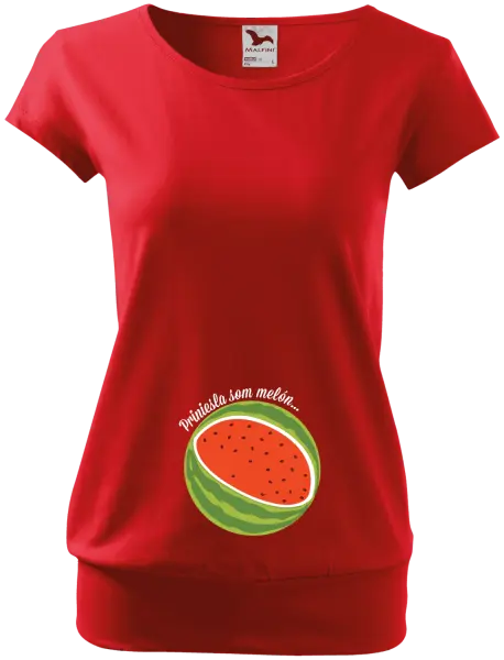 Tehotenské tričko Priniesla som melón
