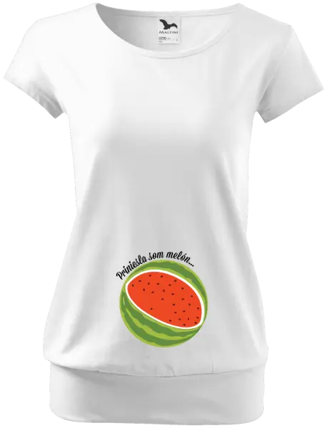 Tehotenské tričko Priniesla som melón