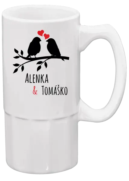 Polliter Vtáčiky na vetve-vlastné mená