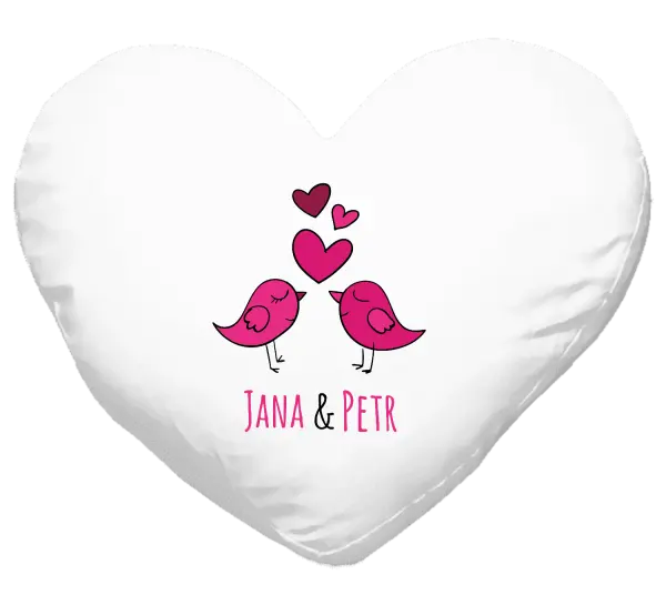 Vankúš Vtáčiky s menami