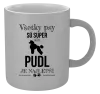 Hrnček metalický Pudl je najlepší