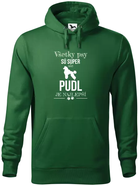 Pánska mikina Pudl je najlepší