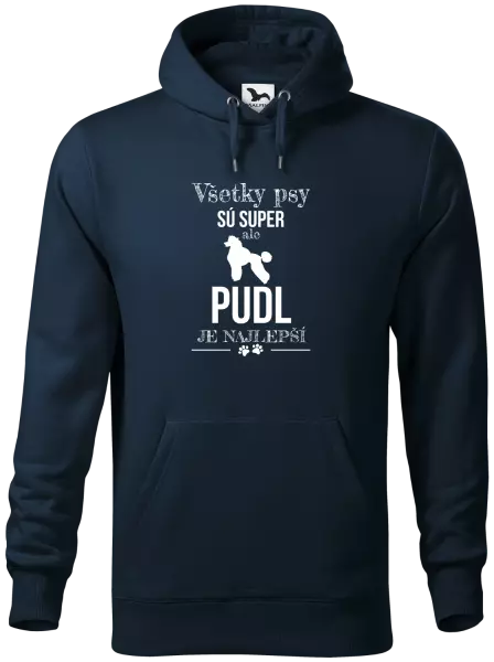 Pánska mikina Pudl je najlepší