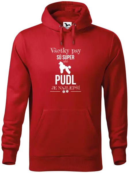 Pánska mikina Pudl je najlepší