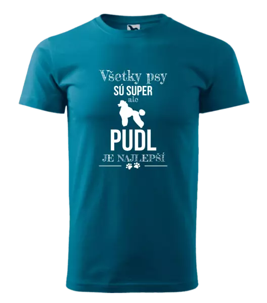 Pánske tričko Pudl je najlepší