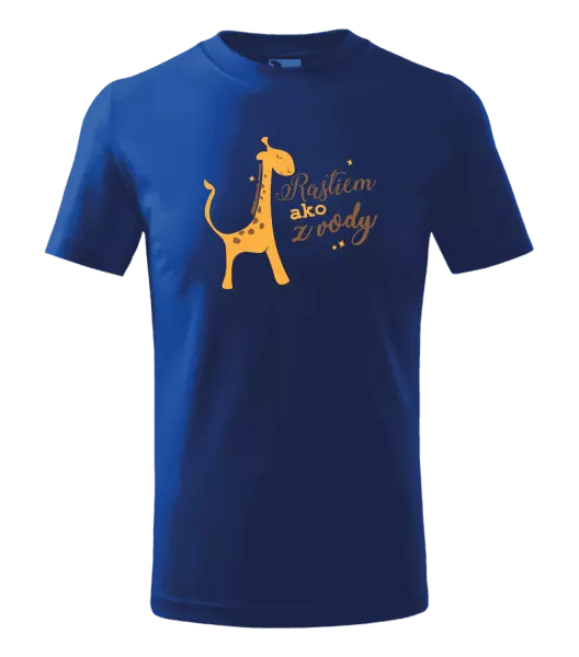 Detské tričko Rastiem ako z vody