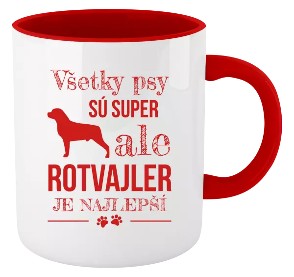 Hrnček  Rotvajler je najlepší