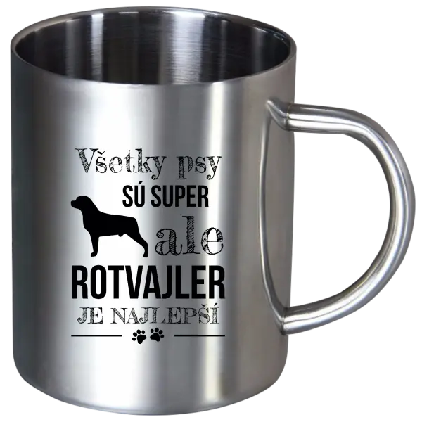 Nerezový hrnček Rotvajler je najlepší