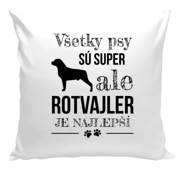 Vankúš Rotvajler je najlepší