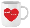 Hrnček Rozpolené srdce s menami