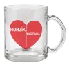 Hrnček Rozpolené srdce s menami