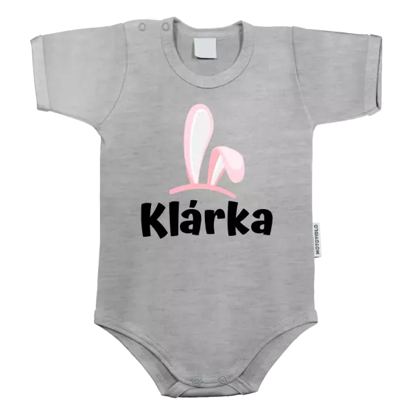 Detské body Ružové ušká s menom