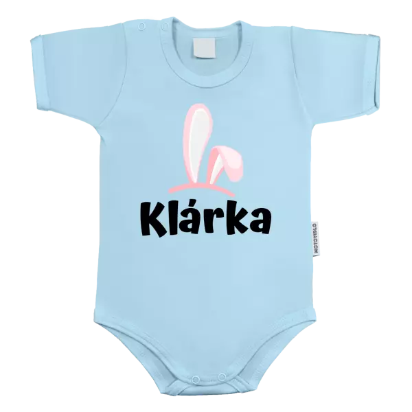 Detské body Ružové ušká s menom