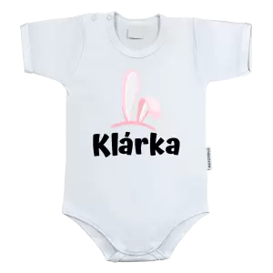 Detské body Ružové ušká s menom