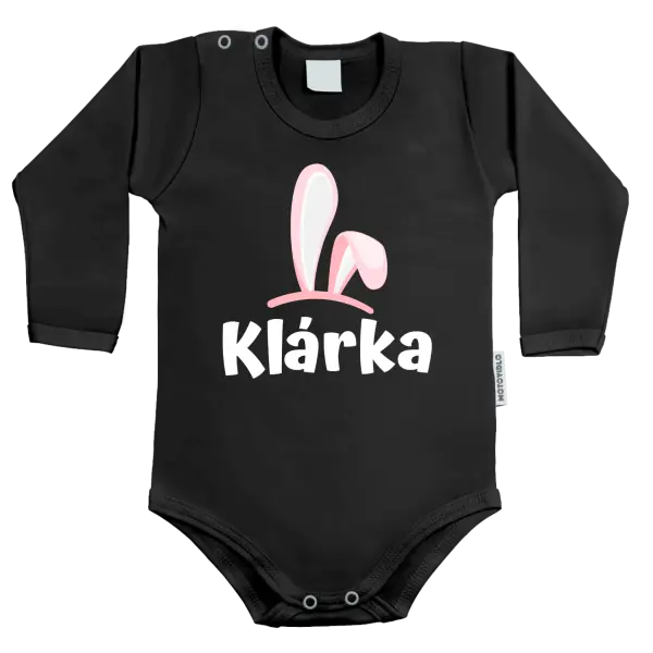 Detské body Ružové ušká s menom