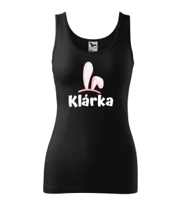 Veľkonočné tielko Ružové ušká s menom