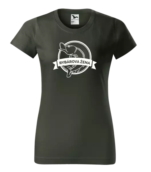 Dámske tričko Rybárova žena