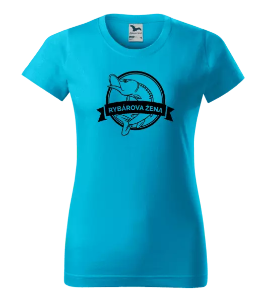 Dámske tričko Rybárova žena