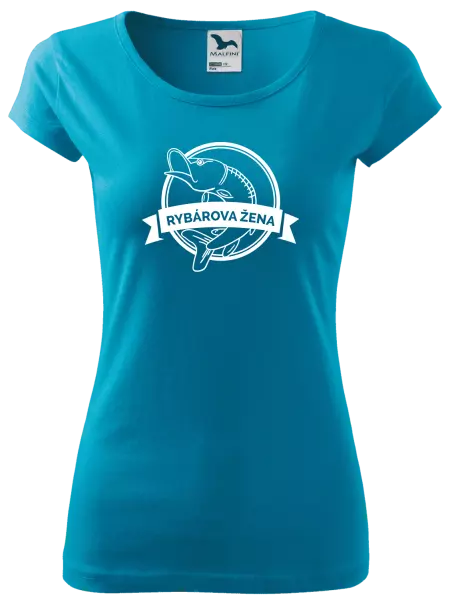 Dámske tričko Rybárova žena