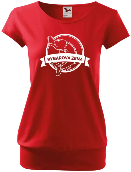 Dámske tričko Rybárova žena