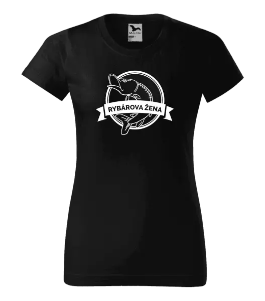 Dámske tričko Rybárova žena