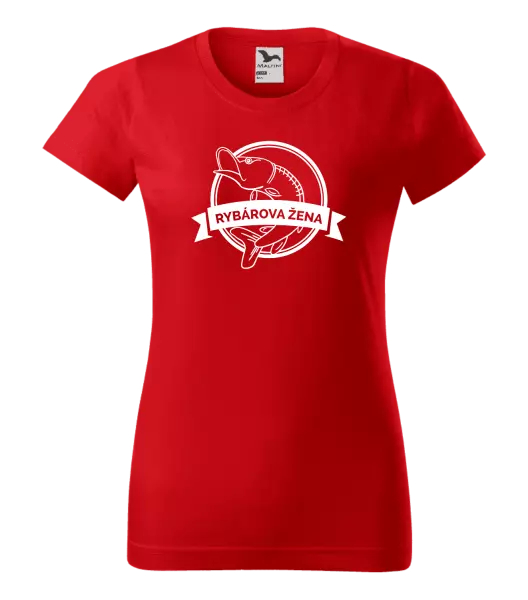 Dámske tričko Rybárova žena