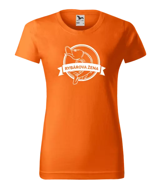 Dámske tričko Rybárova žena