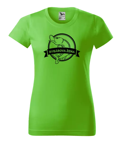 Dámske tričko Rybárova žena