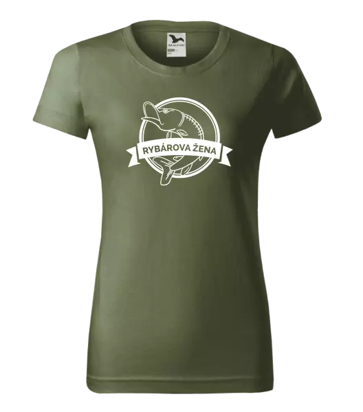 Dámske tričko Rybárova žena