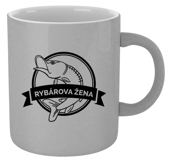 Hrnček metalický Rybárova žena