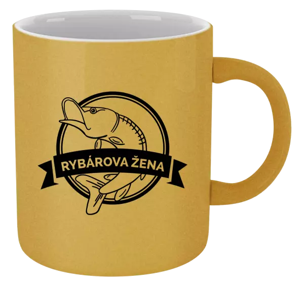 Hrnček metalický Rybárova žena