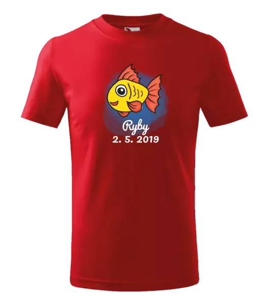 Detské tričko Ryby