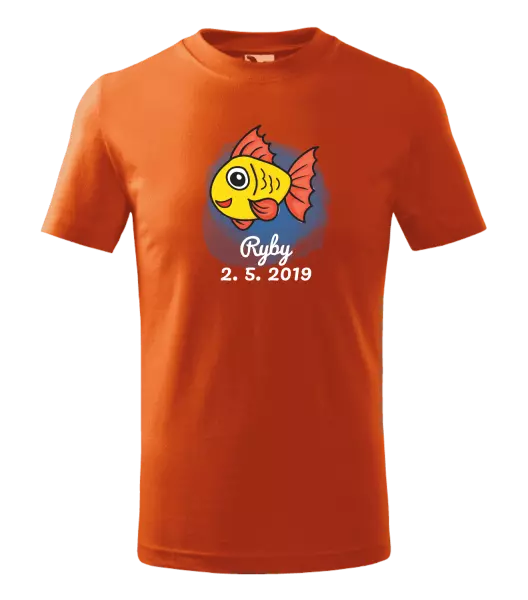 Detské tričko Ryby