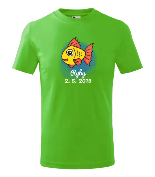 Detské tričko Ryby