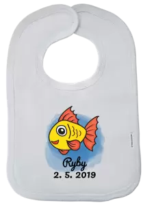 Detský podbradník Ryby