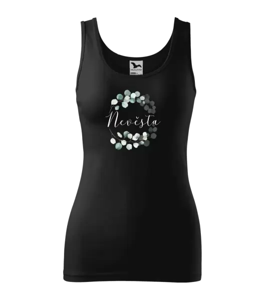 Dámské tílko Nevěsta - eukalyptus