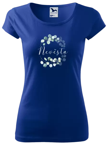 Dámské tričko Nevěsta - eukalyptus