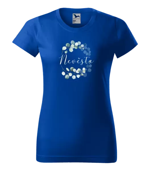 Dámské tričko Nevěsta - eukalyptus