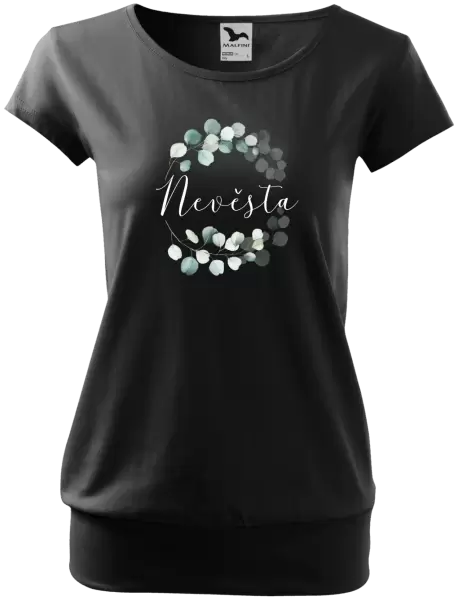 Dámské tričko Nevěsta - eukalyptus