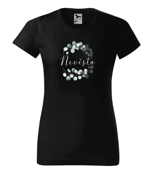 Dámské tričko Nevěsta - eukalyptus