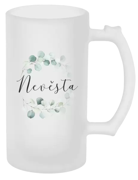 Půllitr Nevěsta - eukalyptus