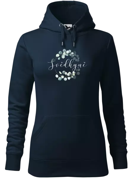 Dámská mikina Svědkyně - eukalyptus