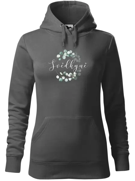 Dámská mikina Svědkyně - eukalyptus