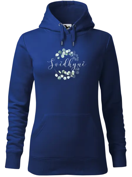 Dámská mikina Svědkyně - eukalyptus