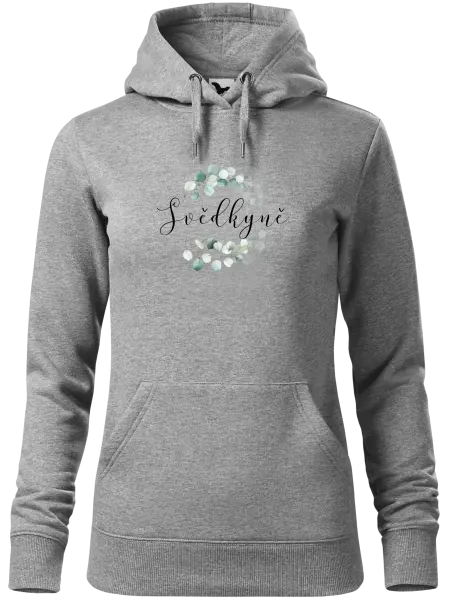 Dámská mikina Svědkyně - eukalyptus