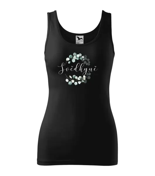 Dámské tílko Svědkyně - eukalyptus