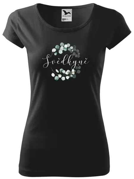 Dámské tričko Svědkyně - eukalyptus