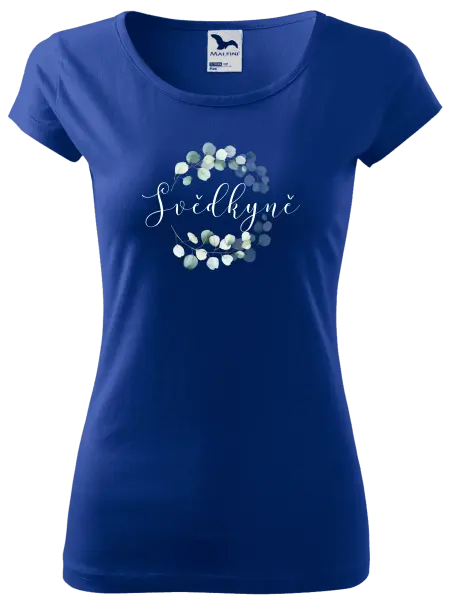 Dámské tričko Svědkyně - eukalyptus