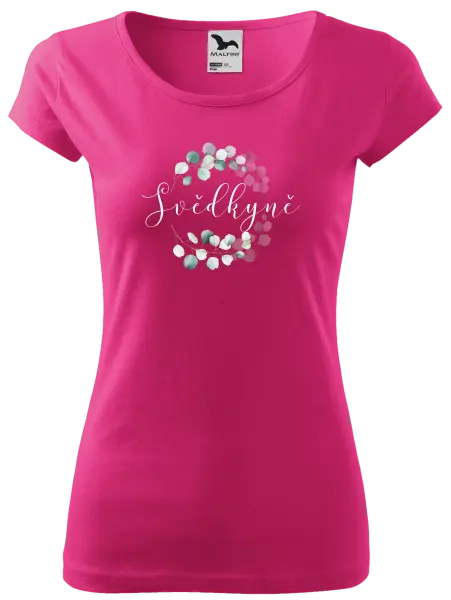 Dámské tričko Svědkyně - eukalyptus